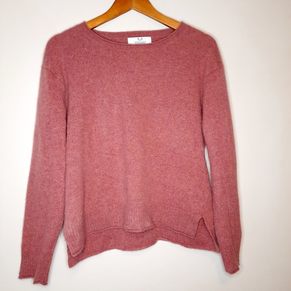 Magaschoni 100% Cashmere Pink Oversized Sweater - Picture 7 of 8